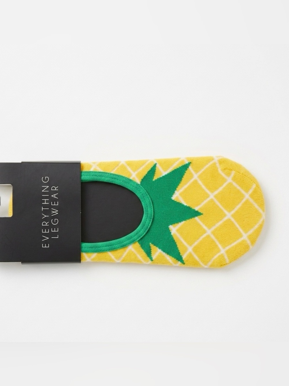Everything Legwear Pineapple Slippers, Size 4-10 - NWT